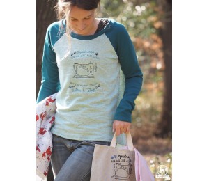 Stickdatei - Spruch Katzen und Stoffe